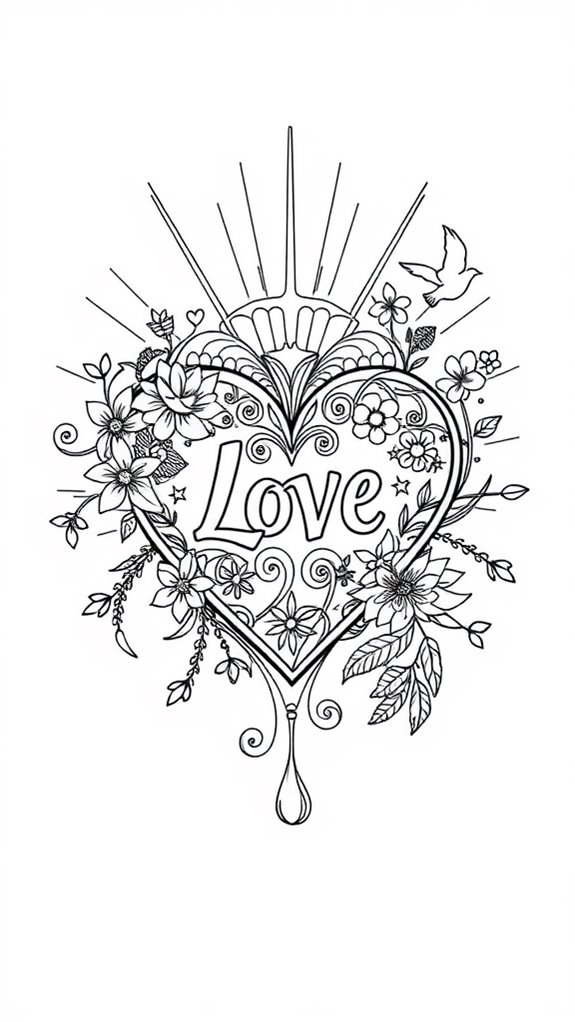 jesus loves me coloring page
