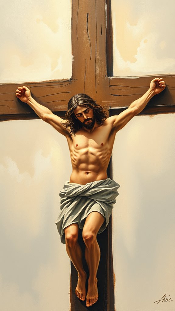 jesus on the cross