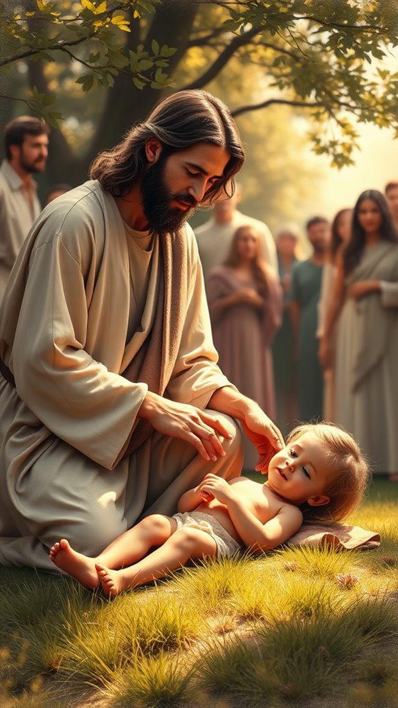 jesus performs miraculous healing