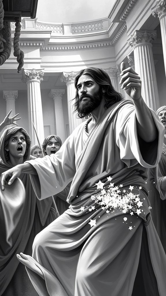 jesus purifies the temple