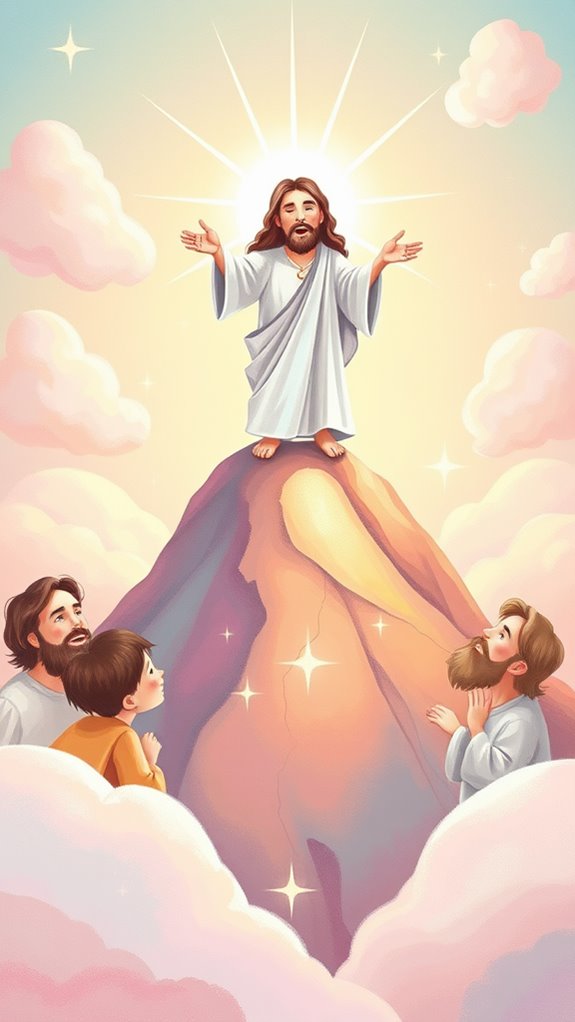 jesus radiant transformation artwork