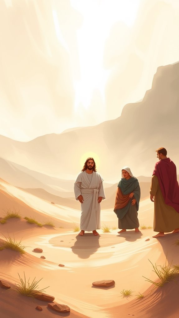 jesus resisted temptation art