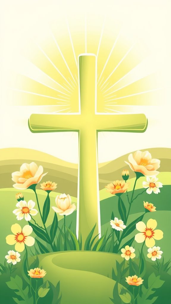 jesus resurrection cross image
