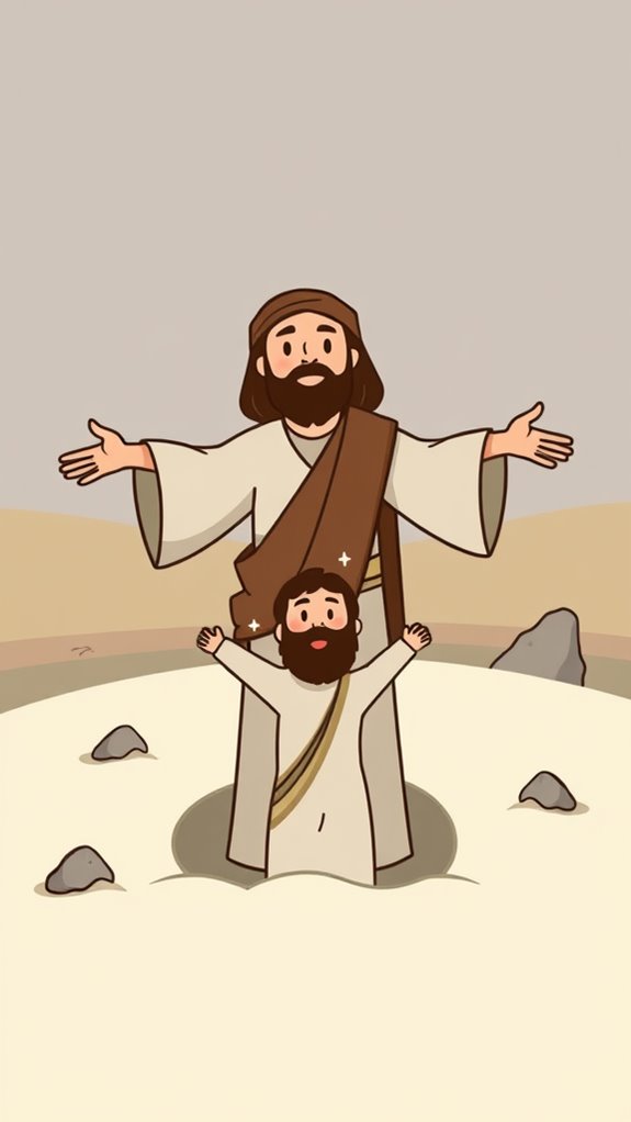 jesus resurrects lazarus icon