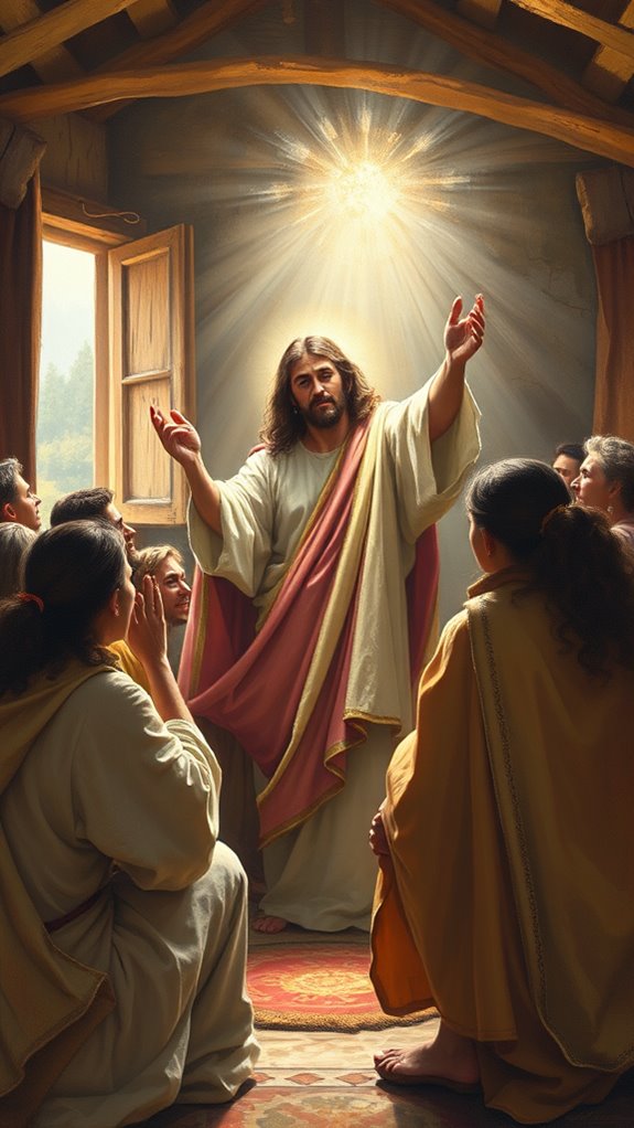 jesus reveals himself miraculously