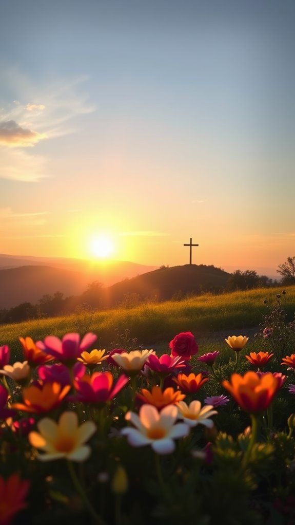 jesus risen inspirational image