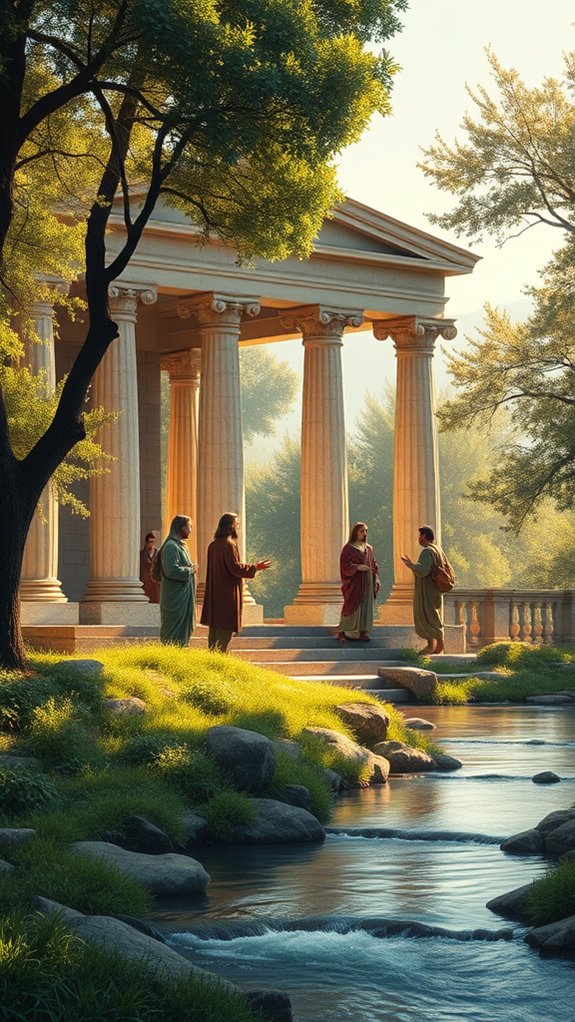 jesus teaching in temple