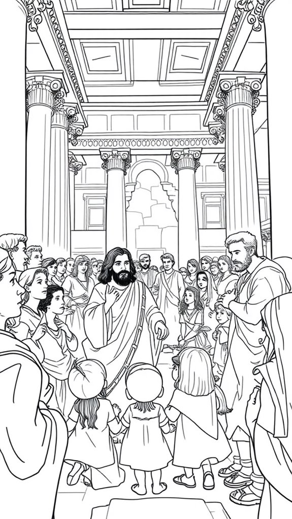 12 Jesus In The Temple Coloring Pages - Printable & Free To Download 