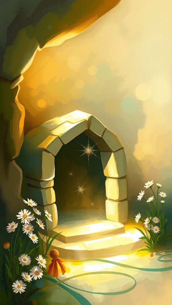 jesus tomb impressionist artwork