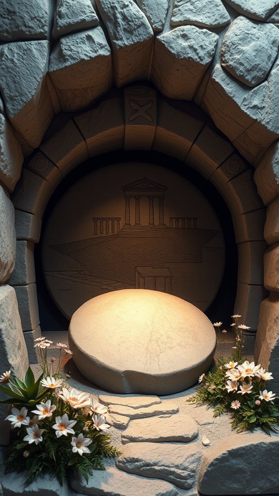 jesus tomb sculpture artwork