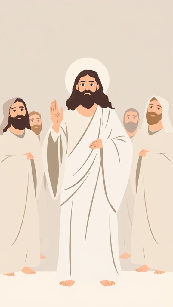 jesus visits his disciples