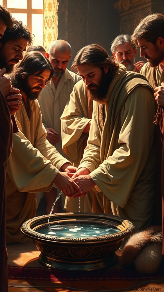 jesus washing disciples feet