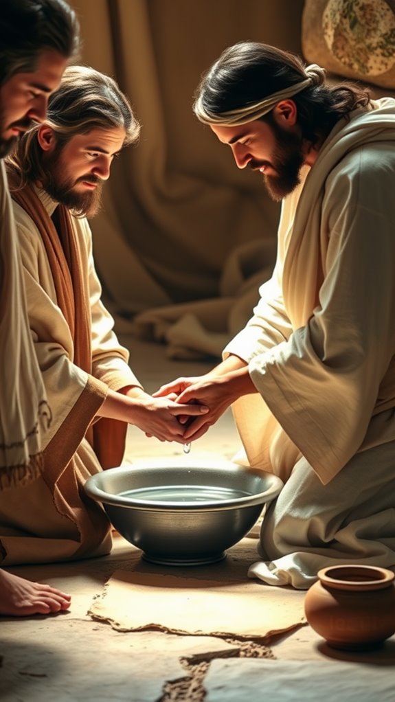 jesus washing disciples feet