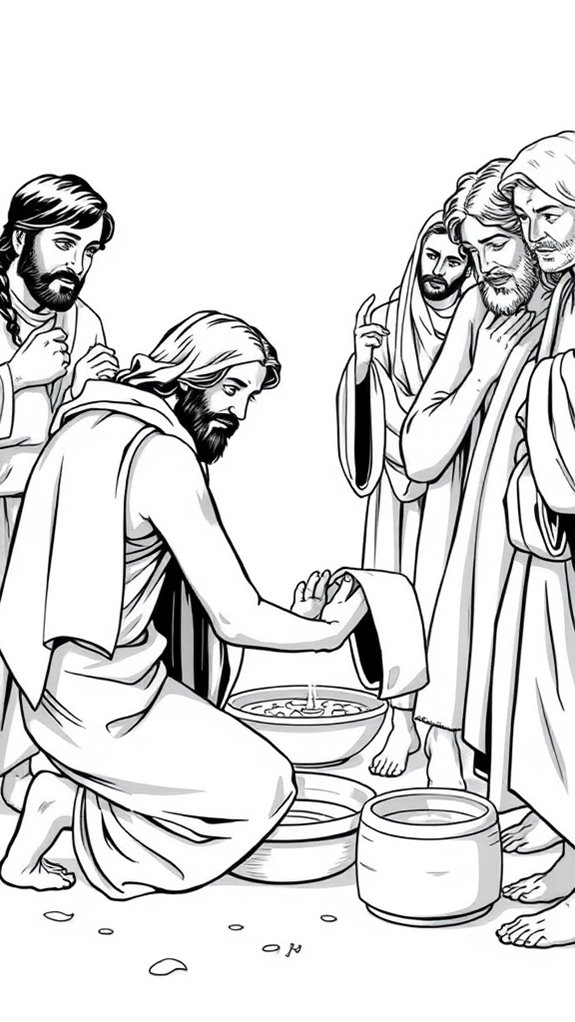 jesus washing disciples feet