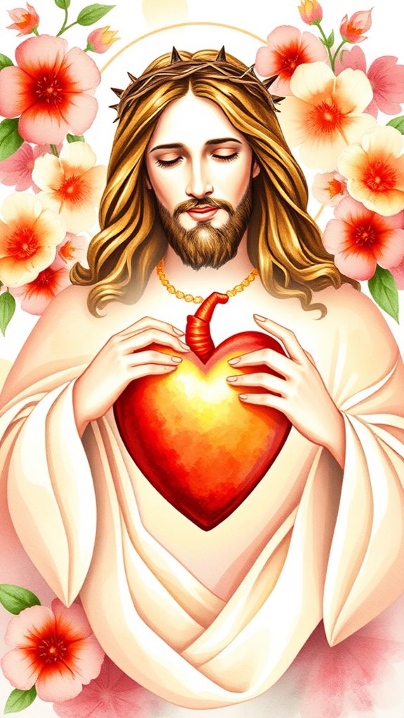 jesus watercolor clipart collection