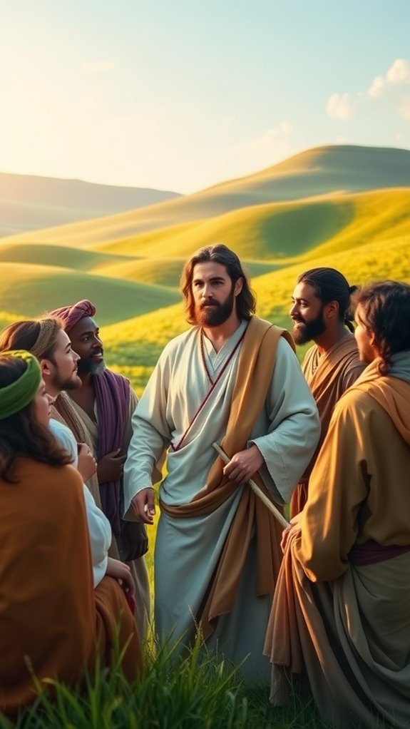 jesus with his disciples