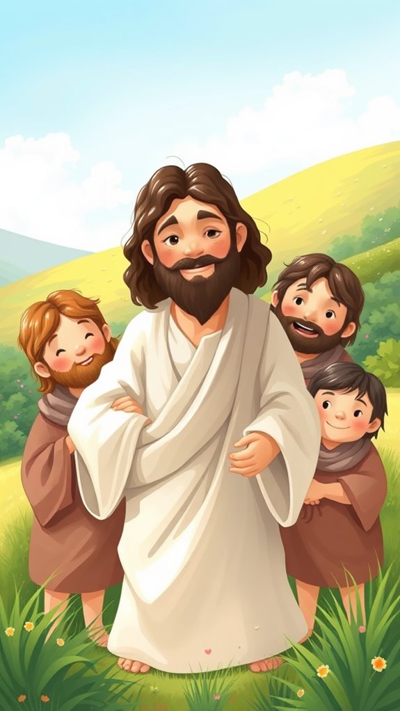 jesus with his disciples