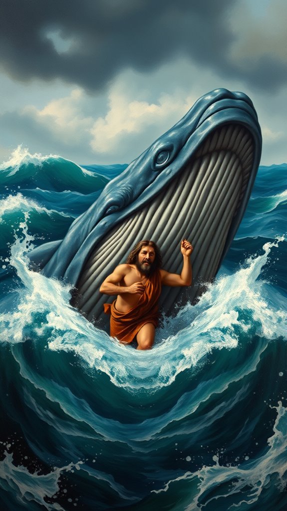 jonah and whale artwork