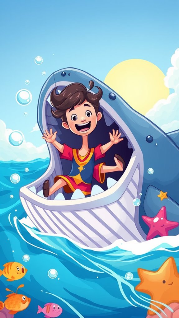 jonah inside the whale