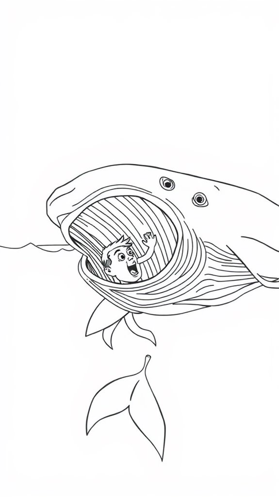 jonah inside whale illustration