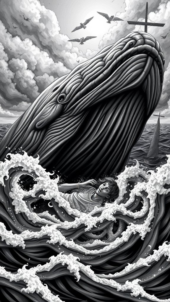 jonah swallowed by whale