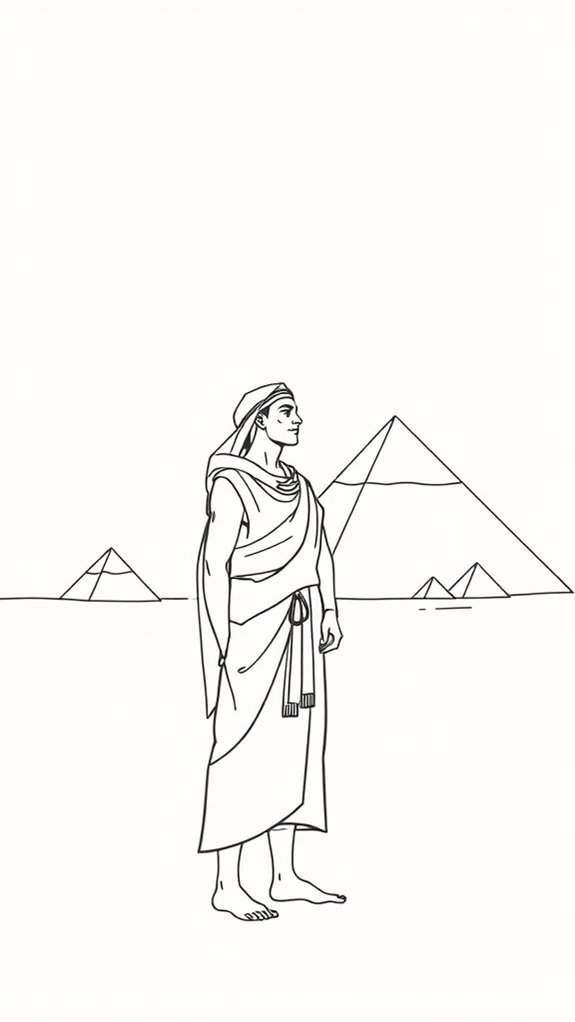 joseph in egypt illustration