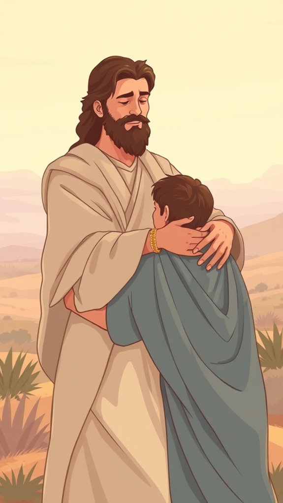 joseph s brothers forgiven illustration