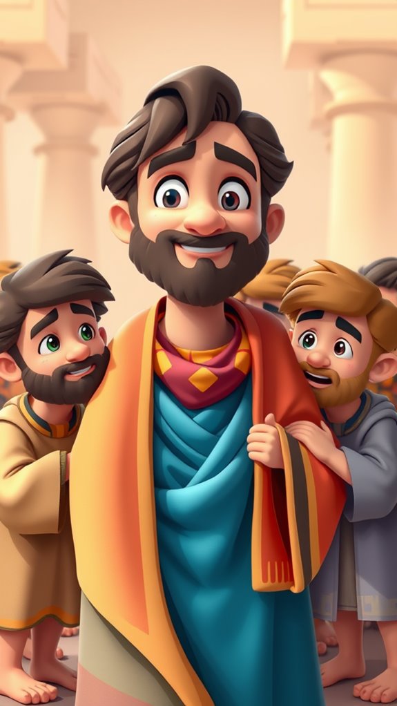 joseph s brothers forgiveness illustration
