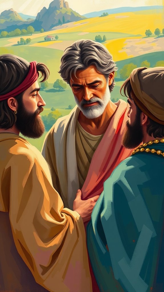 joseph s brothers receive forgiveness