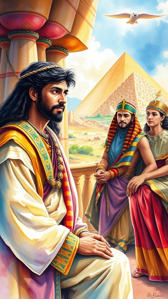 joseph s colorful egyptian scene