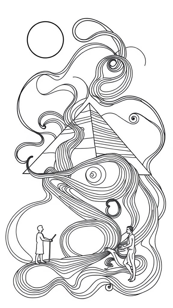 joseph s journey coloring page