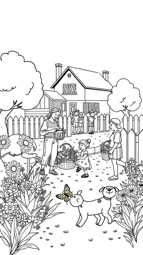 kindness through colorful art