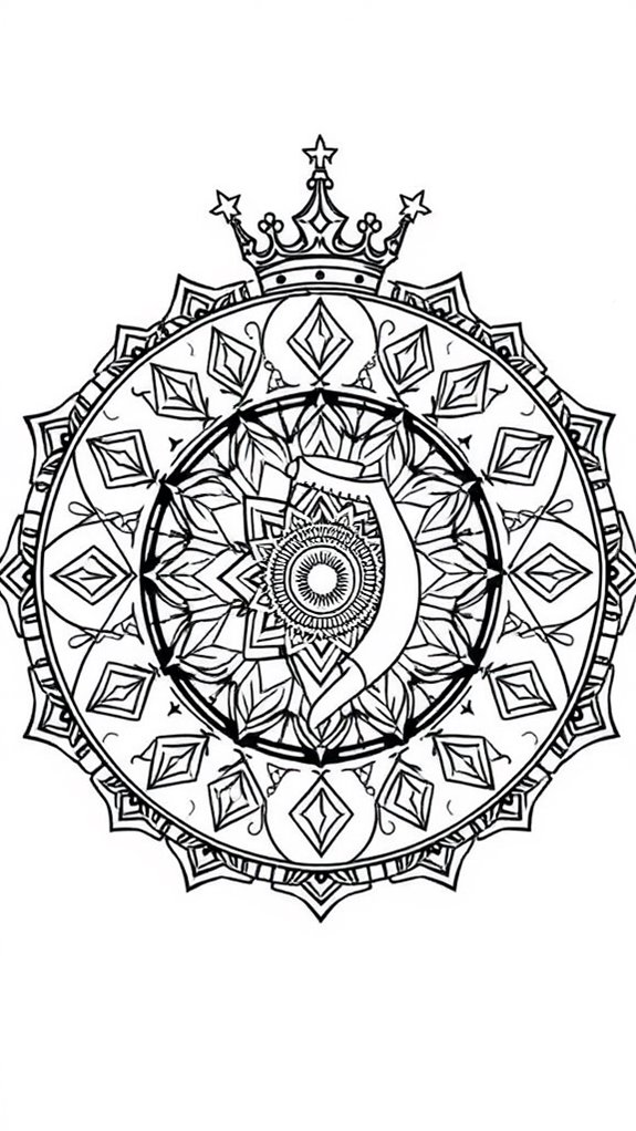 king david coloring page