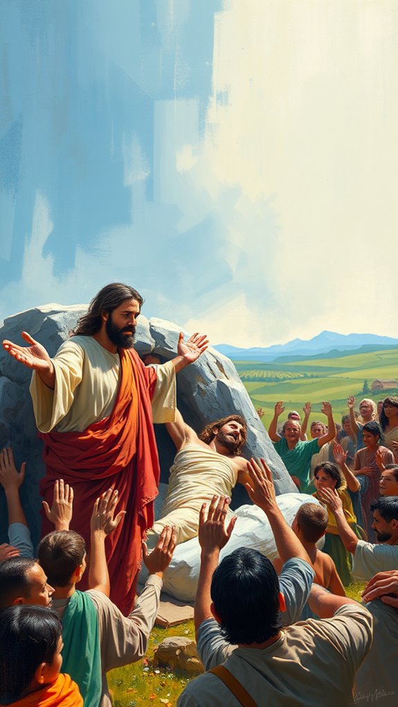 lazarus resurrection artistic depiction