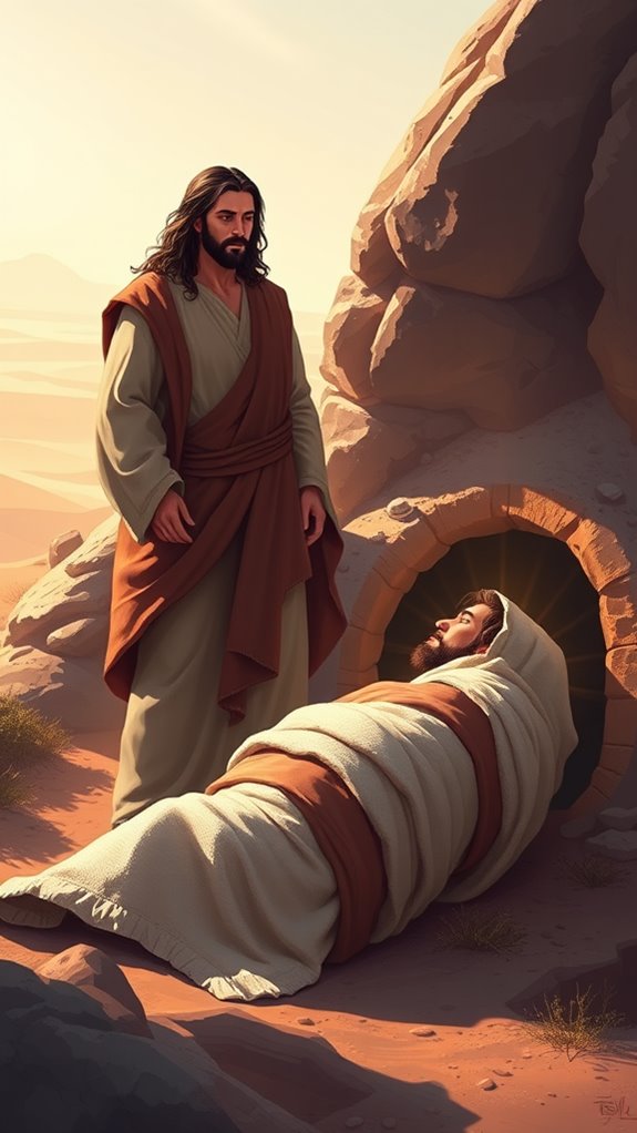 lazarus resurrection digital artwork