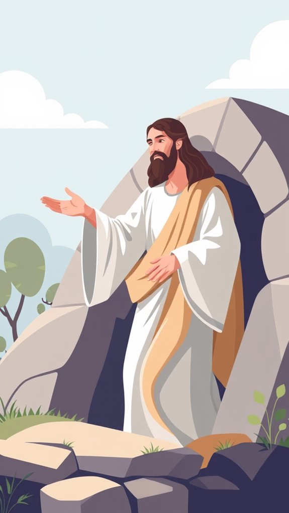 lazarus resurrection illustration design