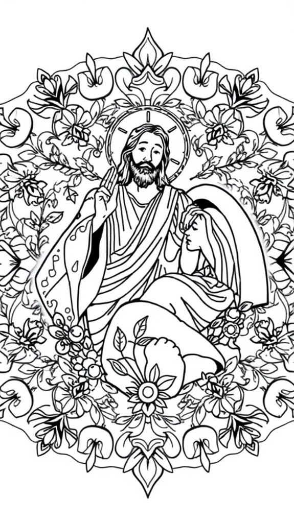 Jesus Raises Lazarus Coloring Pages Printable Free To Download