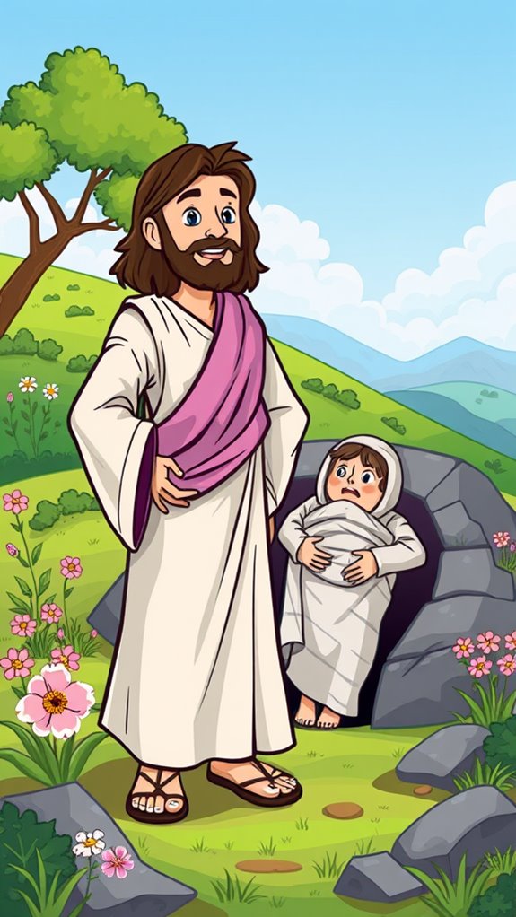 lazarus resurrection nature backdrop