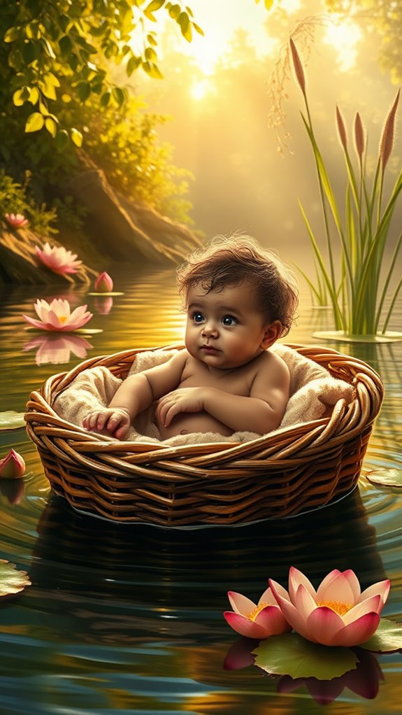 lifelike depiction of moses