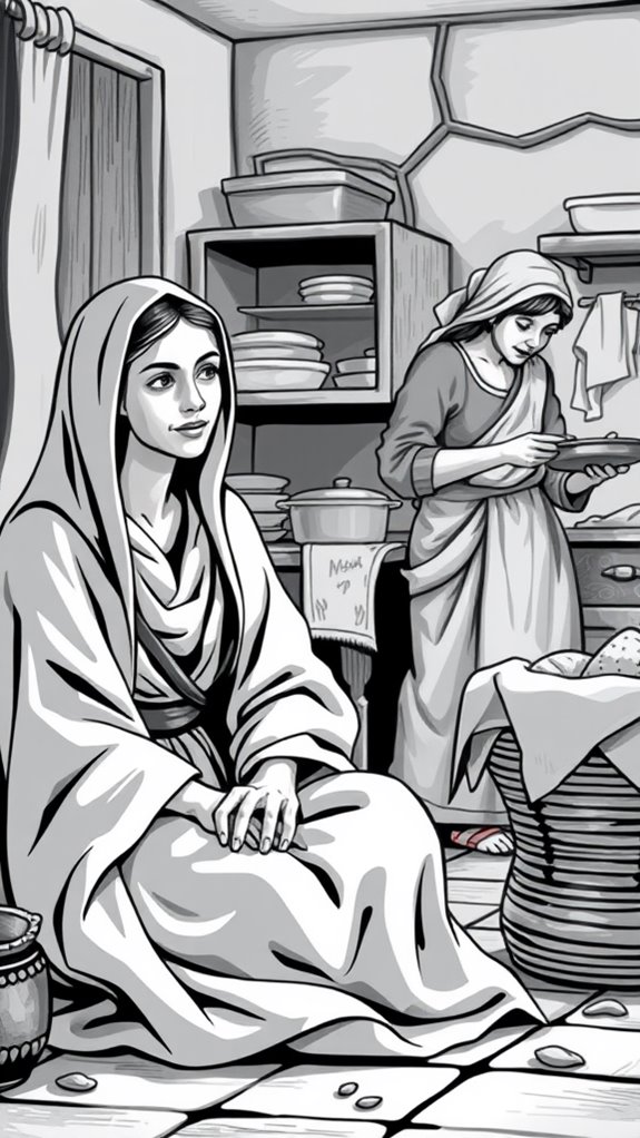 mary and martha portrait