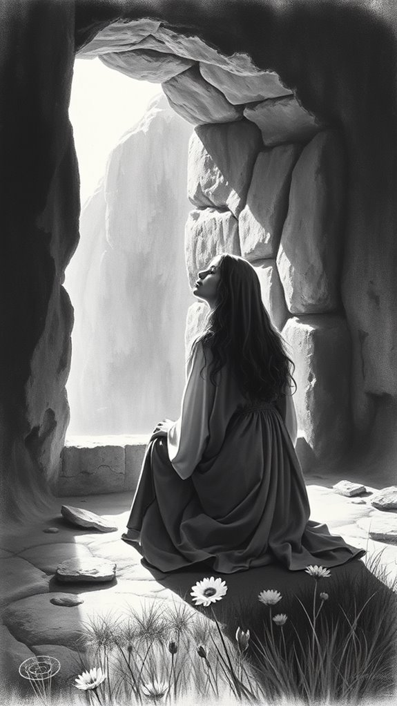 mary magdalene at tomb