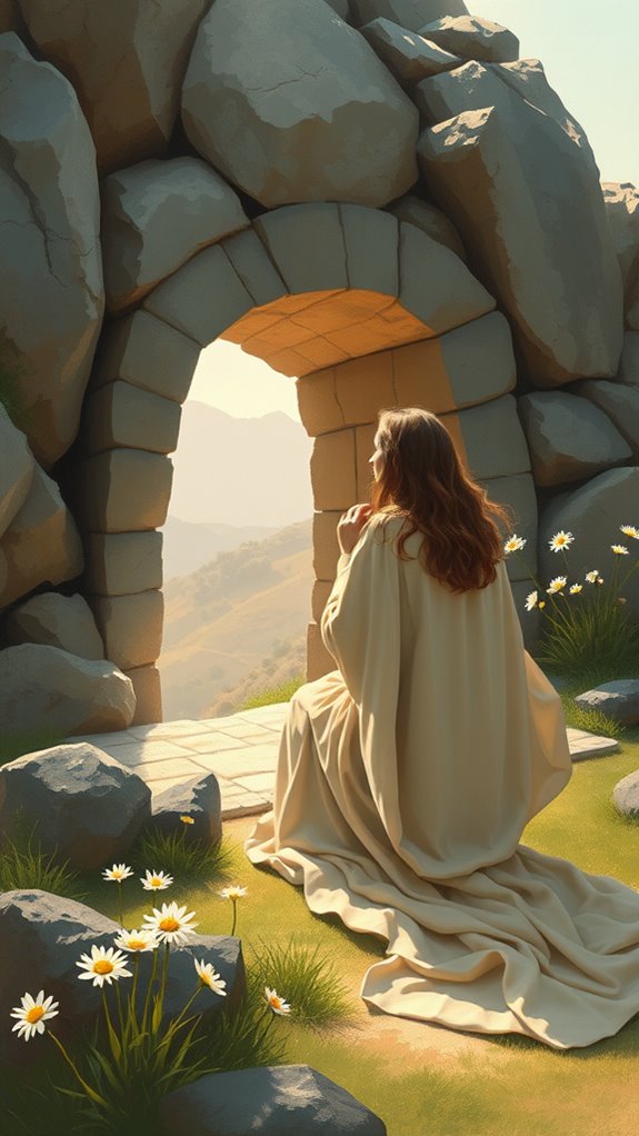 mary magdalene at tomb