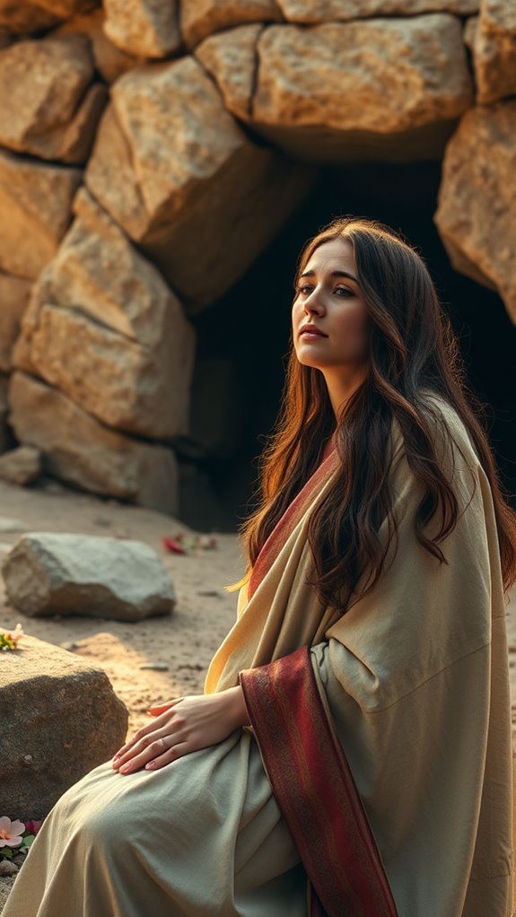 mary magdalene at tomb