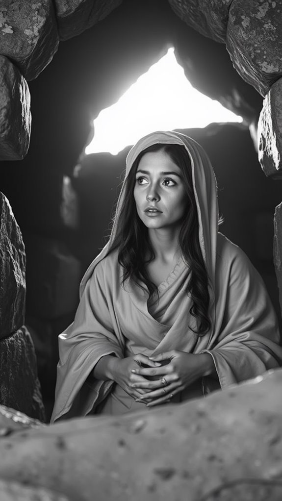 mary magdalene at tomb