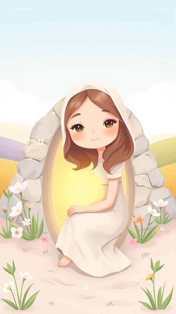 mary magdalene at tomb