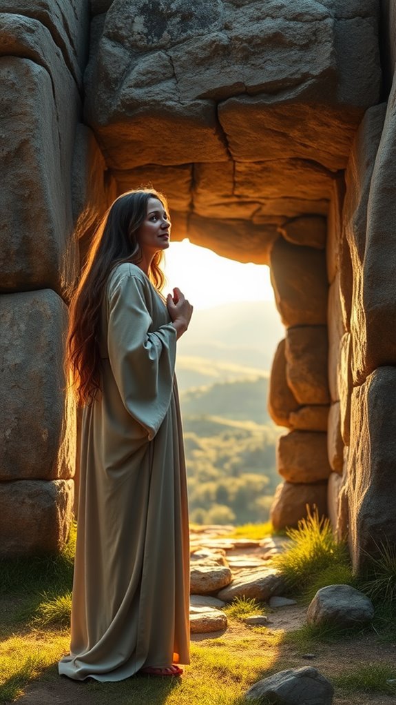 mary magdalene at tomb
