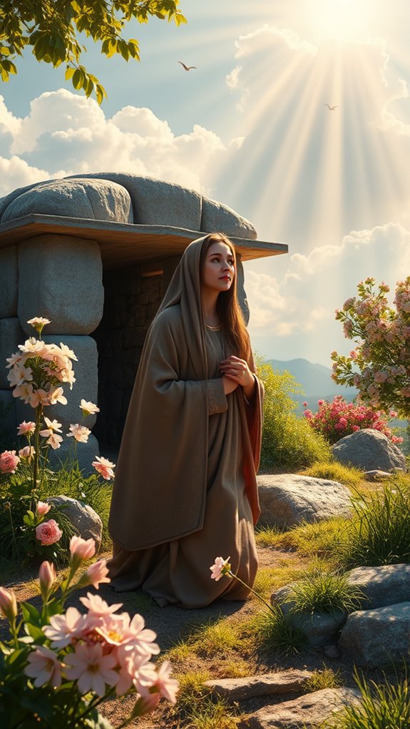 mary magdalene at tomb
