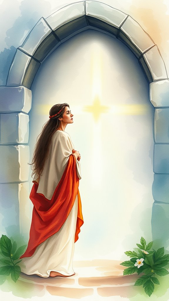 mary magdalene at tomb