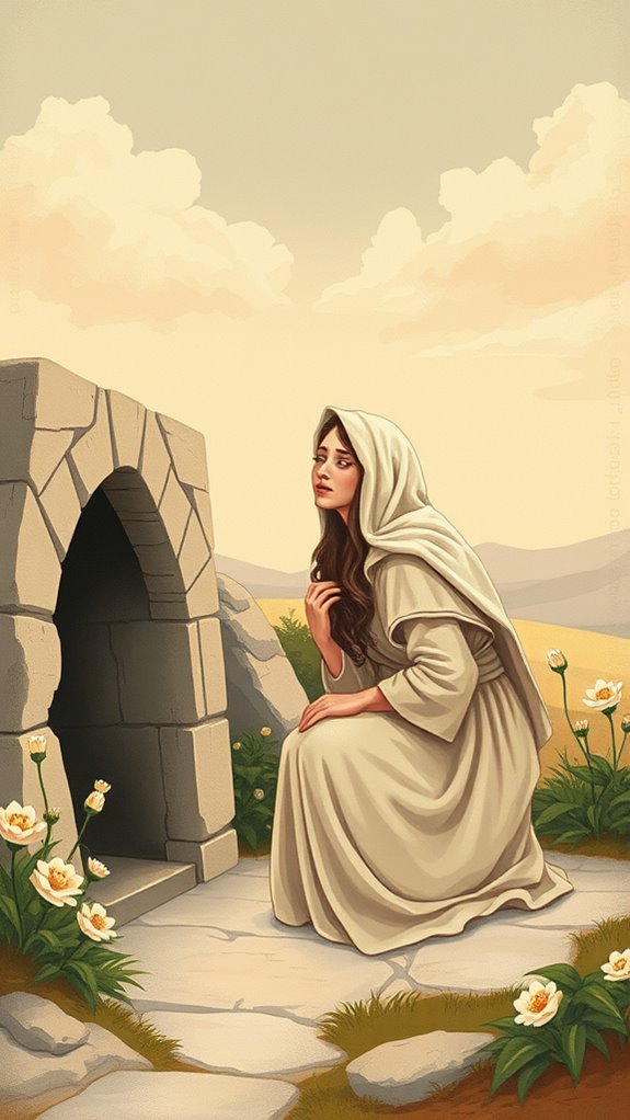 mary magdalene at tomb