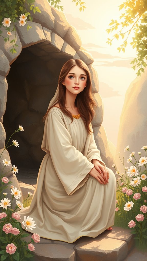 mary magdalene s tomb painting